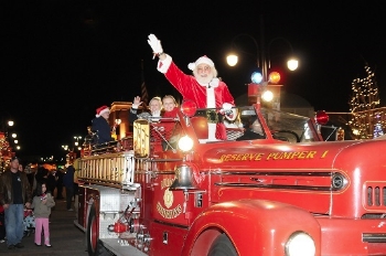 Christmas at Southlands Shopping Center Aurora Colorado