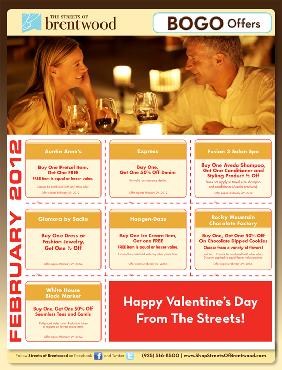 February BOGO Coupons