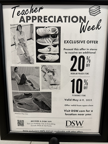 DSW offer