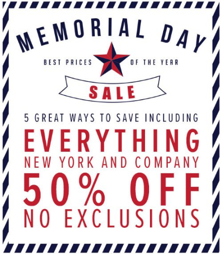 Memorial Day Sale