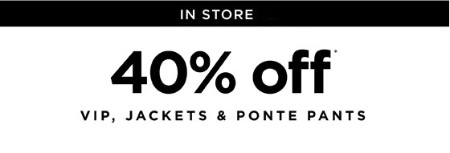 40% Off Sale