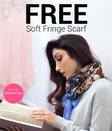 Shop in store and receive a soft Fringe Scarf in Madison Garden Blush ... Shop in store and receive a soft Fringe Scarf in Madison Garden Blush ...