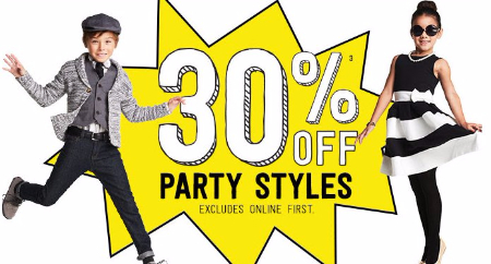 30% Off Party Styles