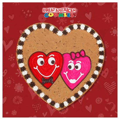 great american cookie valentines great american cookies at the mall at fairfield commons in great american cookie valentines great american cookies at the mall at fairfield commons in