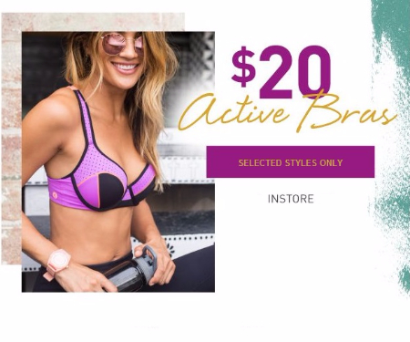 $20 Active Bras