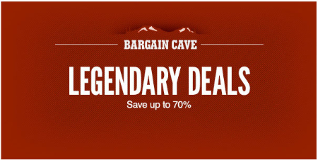 Up to 70% Off Legendary Deals