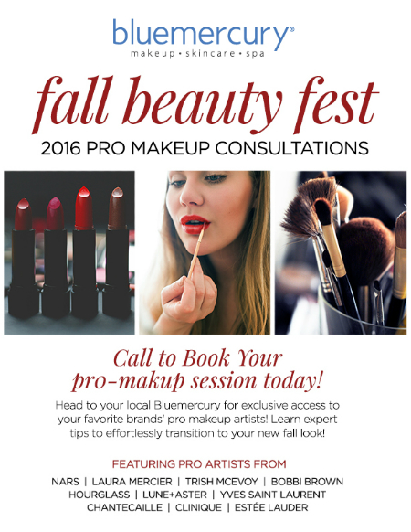 Fall Professional Makeup Consultations