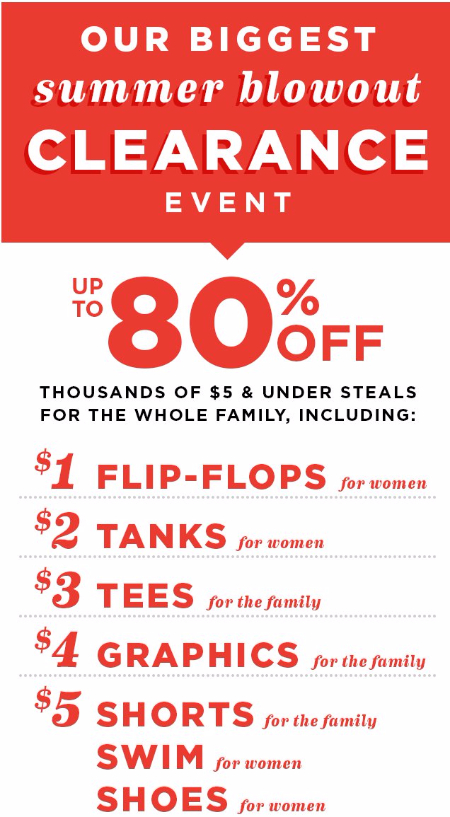 Shop in store today and take up to 80% off thousands of styles for the ...