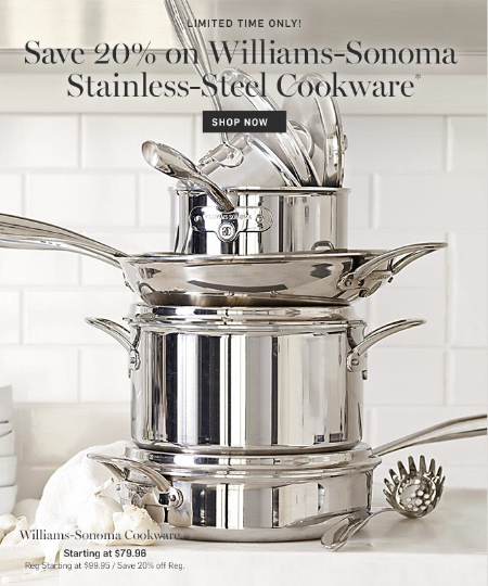 William sonoma coupons december 2018