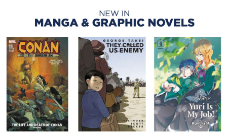 New Manga & Graphic Novels