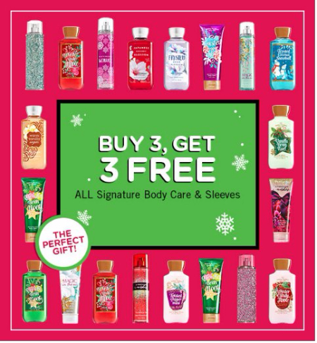 Buy 3, Get 3 Free Signature Body Care