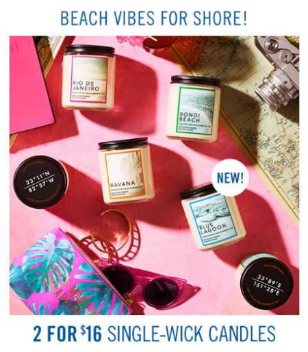 the shops at ithaca mall 2 for 16 single wick candles at bath bath and body works ithaca
