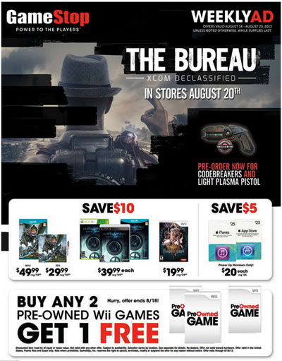 store promotions gamestop weekly specials at gamestop