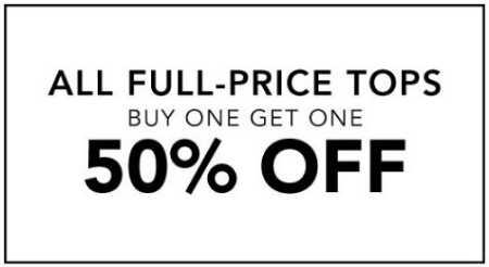 Lane Bryant | All Full-Price Tops Buy One, Get One 50% Off