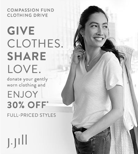 J. Jill Compassion Fund Clothing Drive