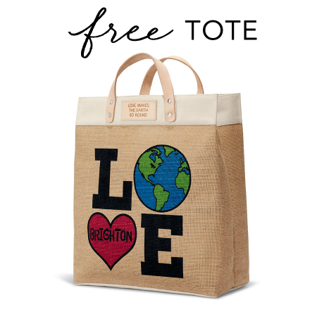 Brighton Collectibles | FREE GIFT - LOVE THE EARTH TOTE