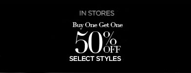 BOGO 50% Off Select Styles