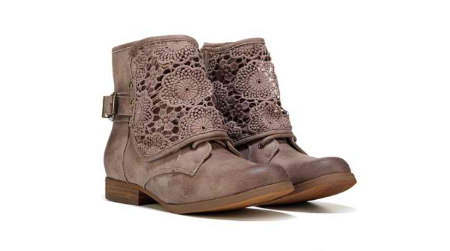 Women's Crunchy Crunch Lace Up Bootie
