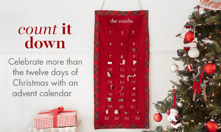 Get Our Advent Calendar at pottery barn kids