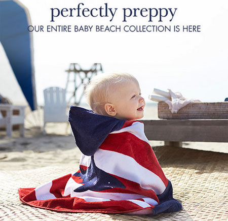 Shop Our New Baby Beach Collection at pottery barn kids