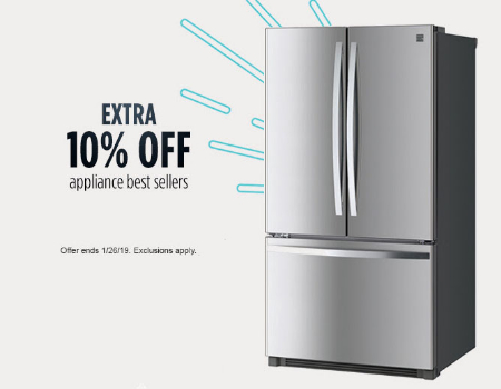 Extra 10% Off Appliance