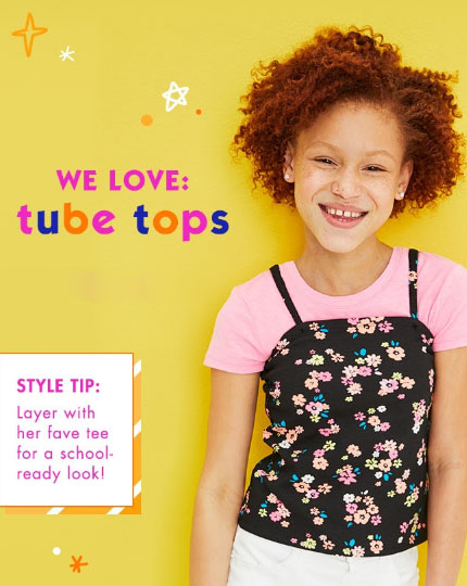 Justice | We Love: Tube Tops