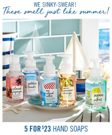 music city mall 5 for 23 hand soaps bath body works bath and body works vista ridge mall