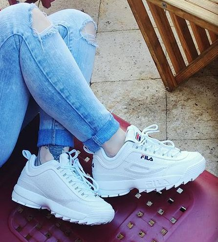 fila sneakers womens blue