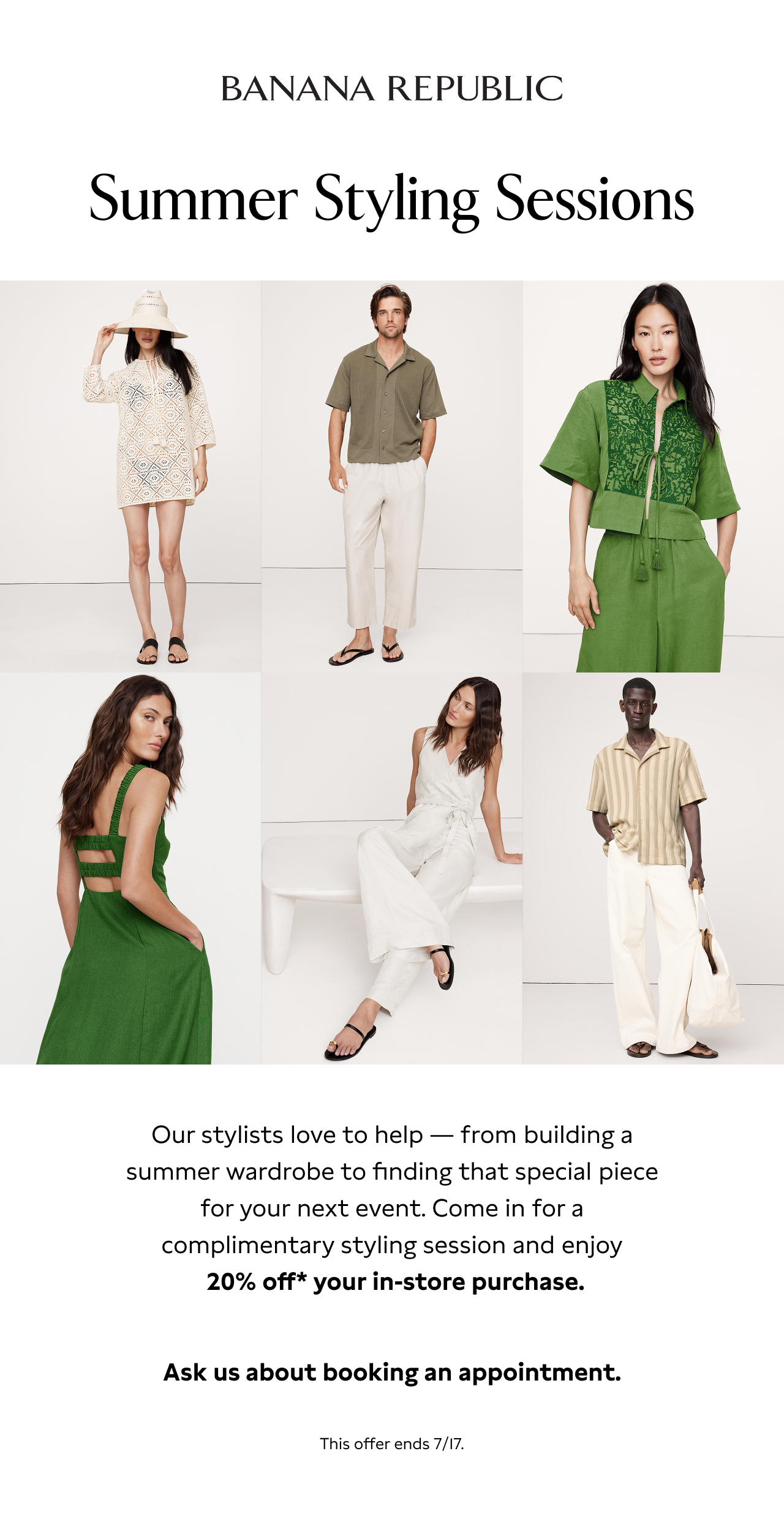 Summer Styling Sessions