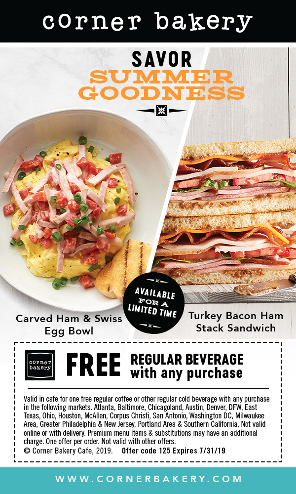 Marketfair Summer Goodness Corner Bakery Corner Bakery Summer Goodness